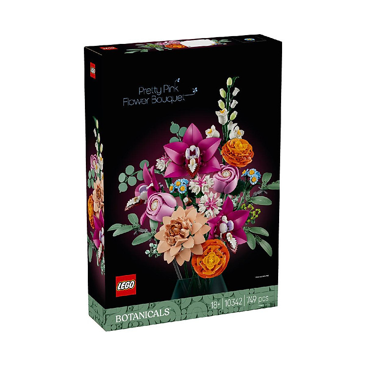 LEGO BOTANICALS 10342 Bó Hoa Lắp Ráp Chính hãng Giá tốt - Hình ảnh 2