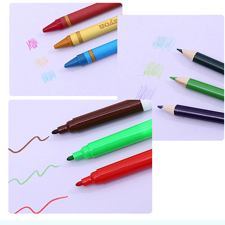 Hộp Bút Tô Màu Guty Kids (150 chi tiết) - Ảnh 7