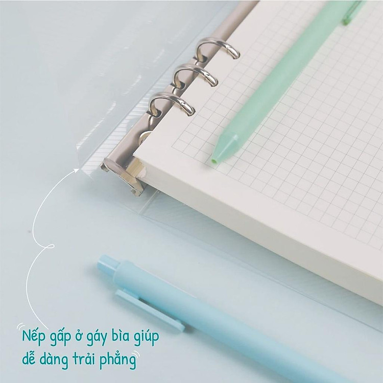Sổ Caro file Binder kẹp còng Klong A5 (100 tờ) - Ảnh 4