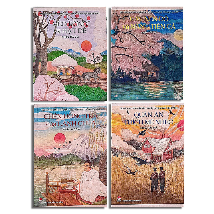Combo 4 cuốn truyện của Tác giả kinh điển Nhật Bản - Truyện hay cho tuổi học đường (NXB Kim Đồng)