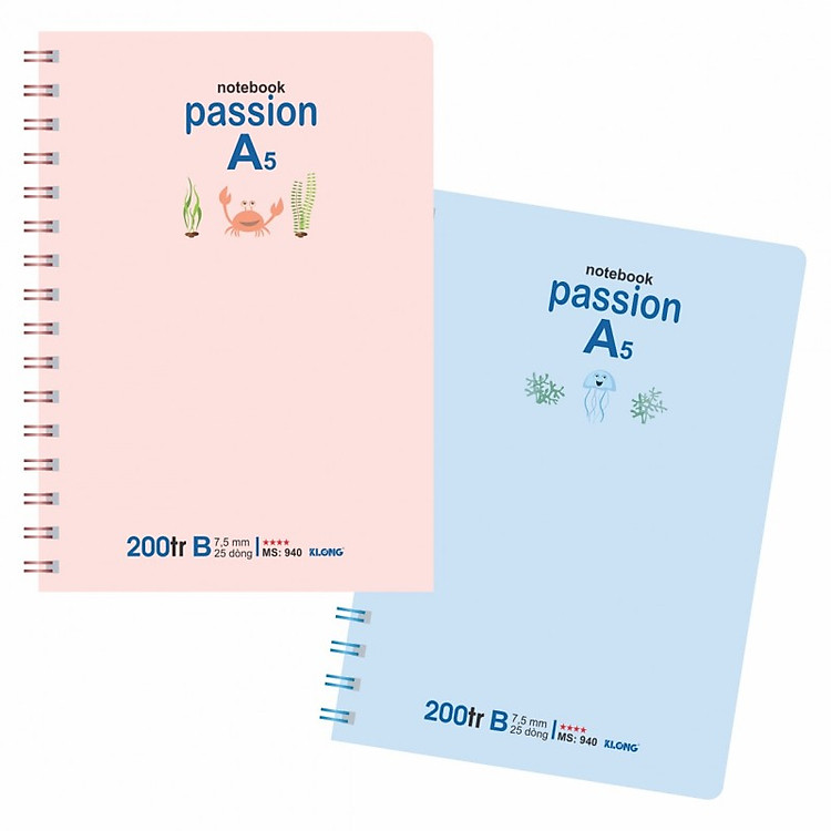 Sổ Lò Xo KLONG A5 (200 trang)