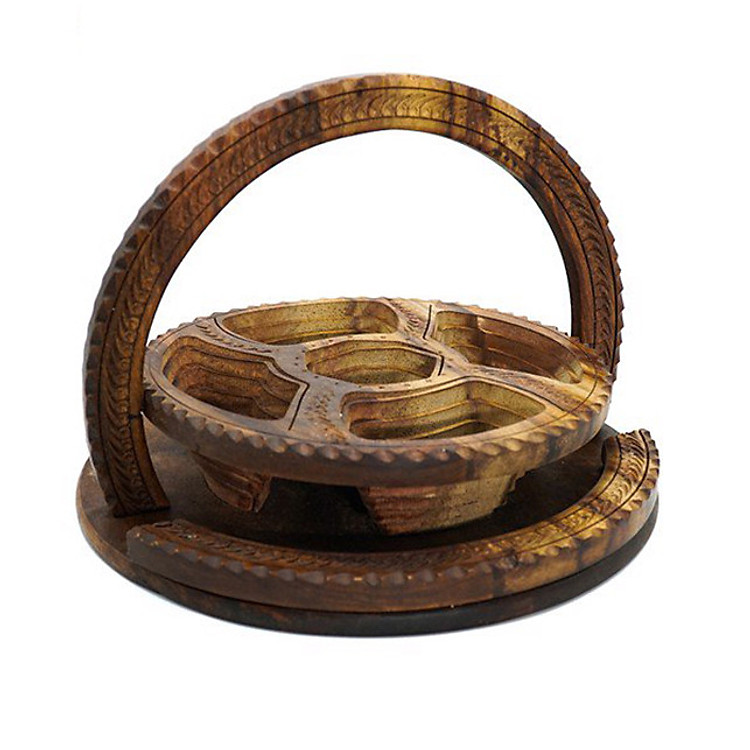 Giỏ gỗ biến hình