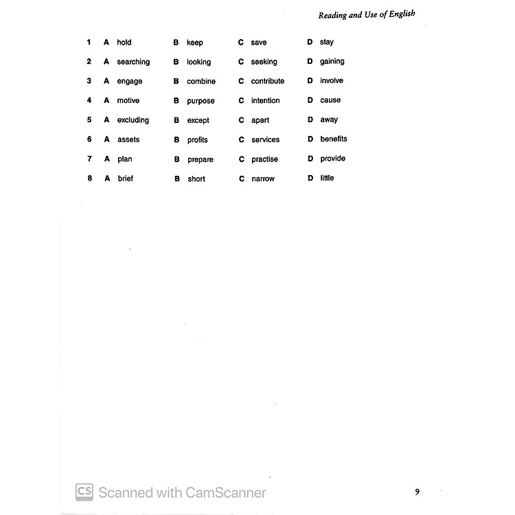 Cam English First 1 for Revised Exam - Ảnh 5