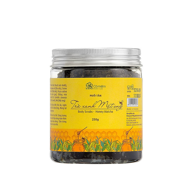 Muối tắm Trà Xanh Mật Ong