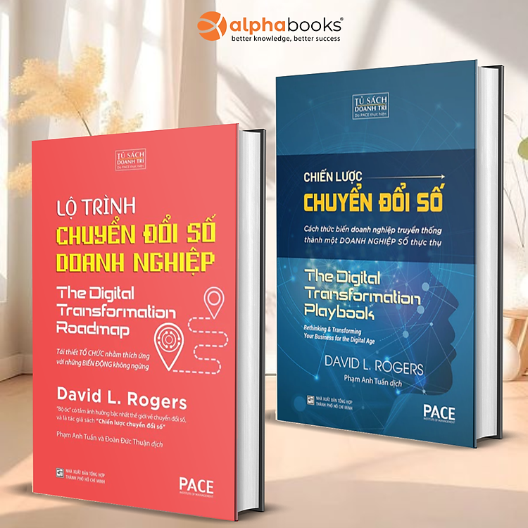 Combo Lộ Trình Chuyển Đổi Số Doanh Nghiệp - The Digital Transformation Roadmap + Chiến Lược Chuyển Đổi Số - Digital Transformation Play Book