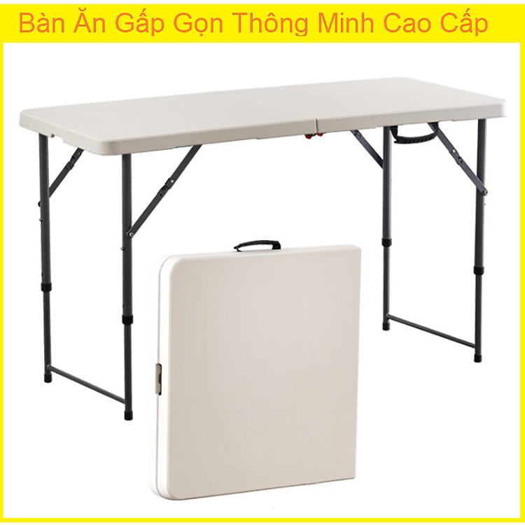 Bàn Ăn Gấp Gọn Ngoài Trời, Bàn Ăn Piclic Ngoài Trời, Bàn Ăn Gập Gọn, Bàn Ăn Gấp Gọn Cao Cấp ( Giao Màu Ngẫu Nhiên)