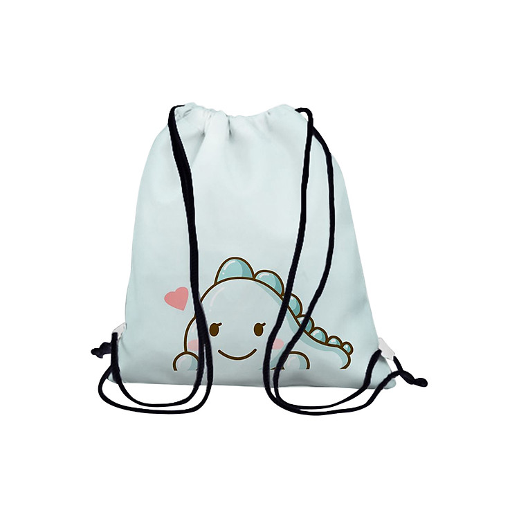 Túi Rút Unisex In Hình Khủng Long Con BDCT532