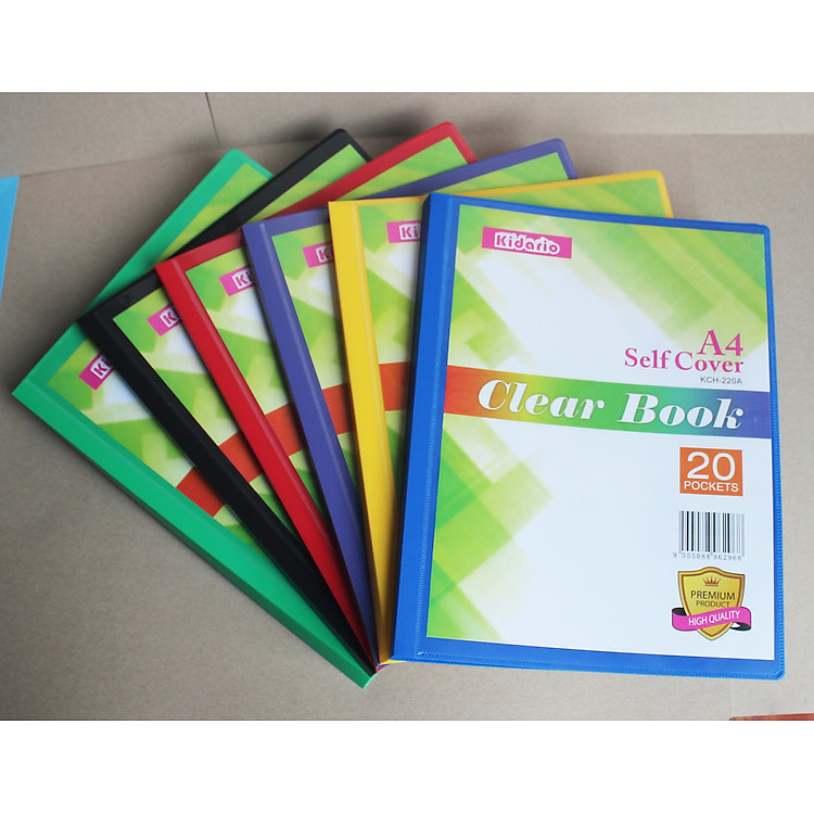 Bìa Nhựa A4 (20 lá) Chống Thấm Nước KCH-220A - Ảnh 6