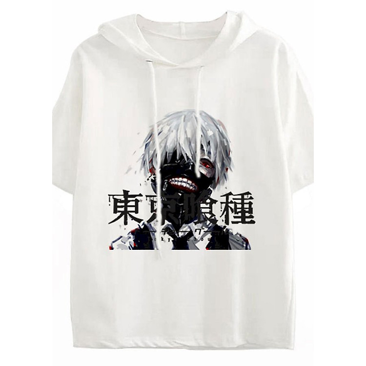 Áo Hoodie Tay Lỡ Tokyo Ghoul Anime