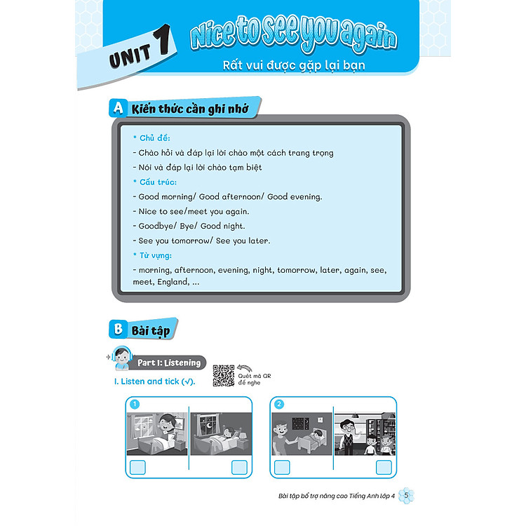 Bài Tập Bổ Trợ Nâng Cao Tiếng Anh Lớp 4 (Sách Theo Chương Trình Mới Của Bộ GD & ĐT) - Ảnh 5
