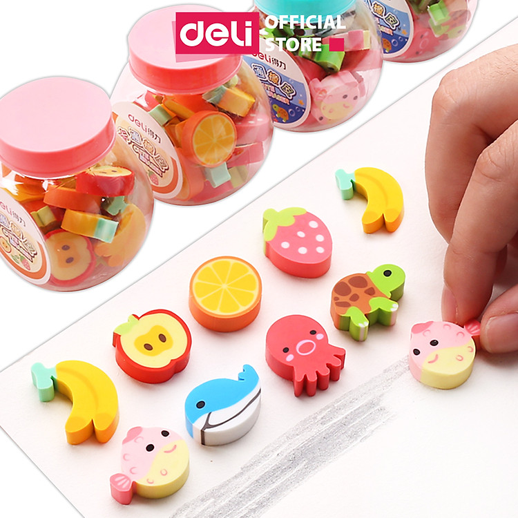 Gôm tẩy học sinh Deli (20 chiếc)