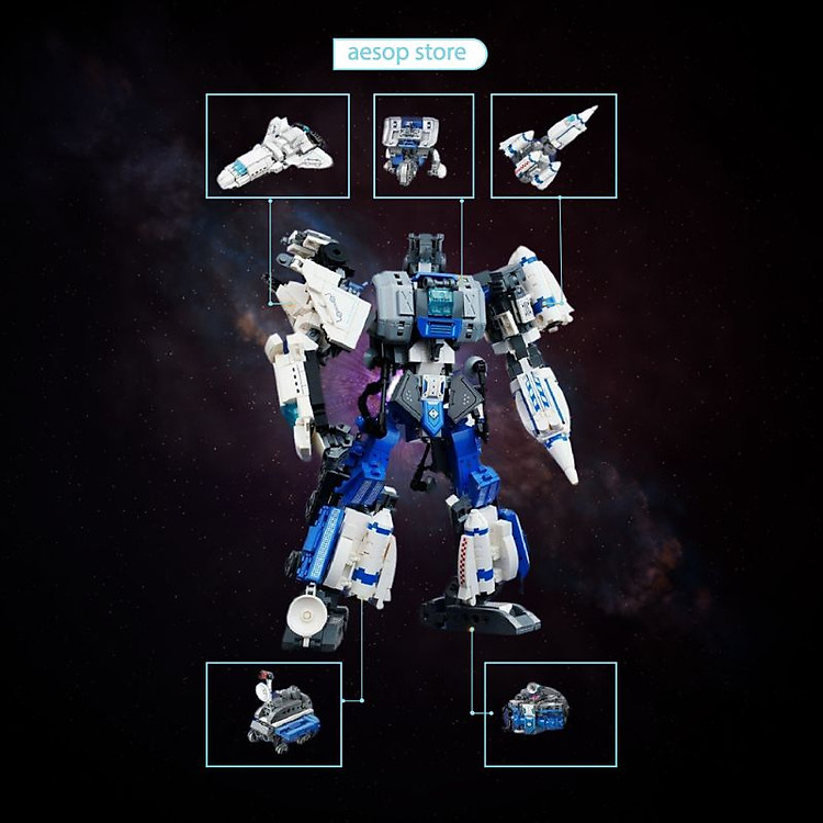 Mua Hộp đồ chơi lắp ráp Robot Qman 41312 Chính hãng Tiết kiệm - Hình ảnh 4