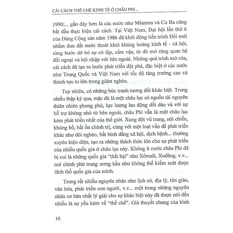 Cải Cách Thể Chế Kinh Tế Ở Châu Phi - Những Nguyên Nhân Thất Bại - Ảnh 4