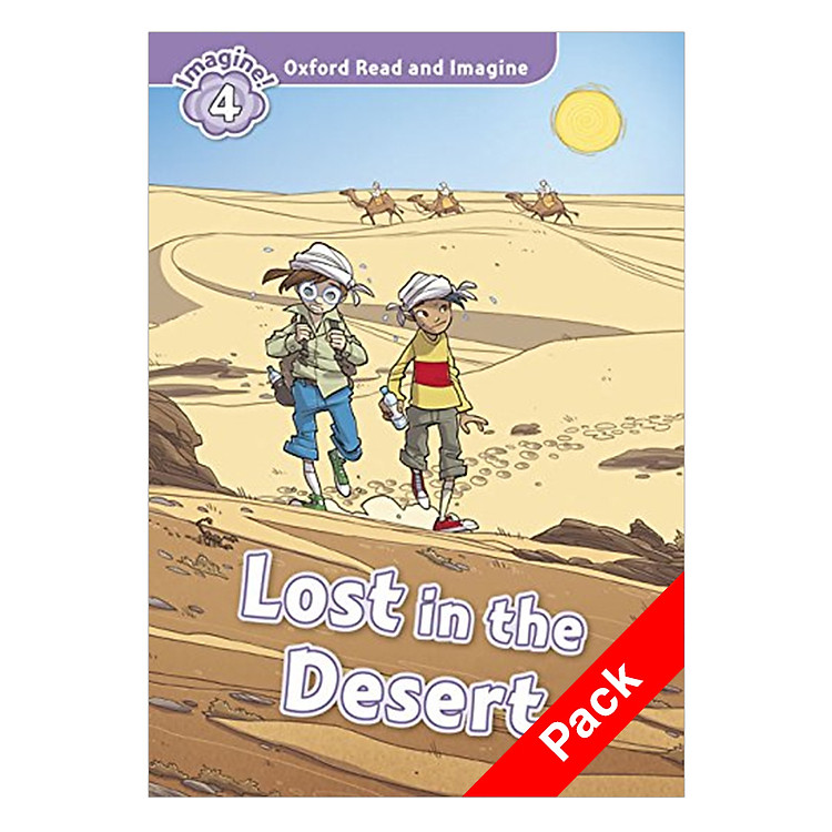 Sách Oxford Read and Imagine 4: Lost In The Desert Pack