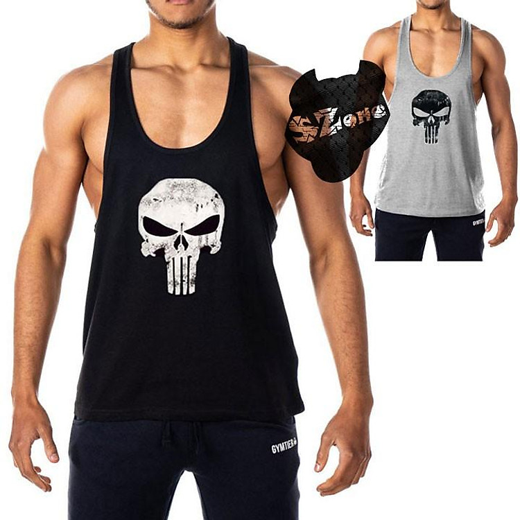 Áo ba lỗ tập gym nam stringer nam SA475
