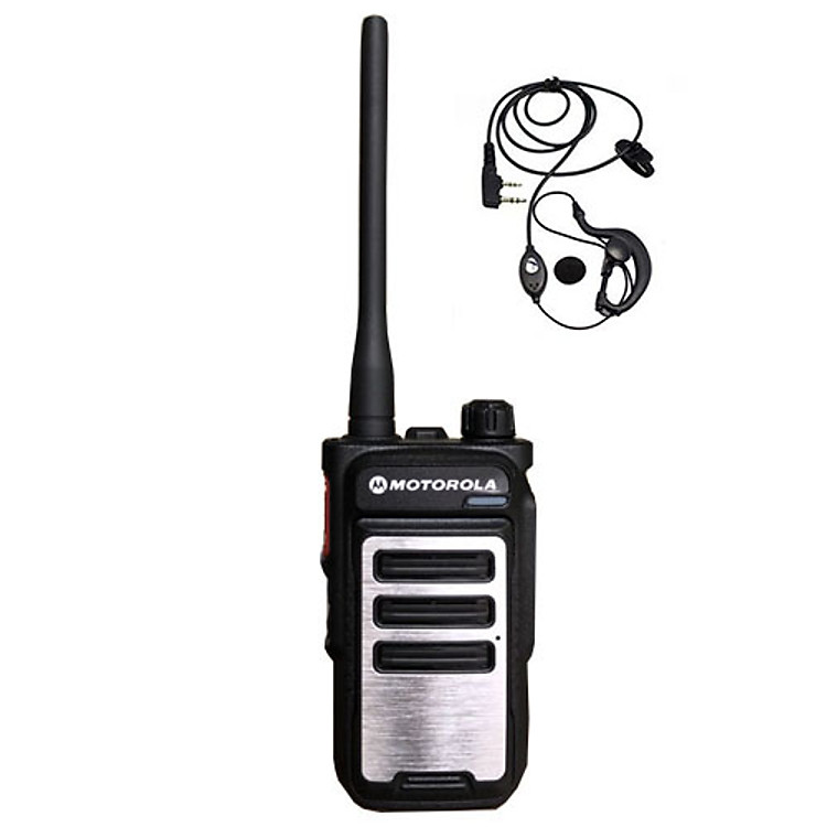 Bộ Đàm Motorola CP 282 + Tai Nghe - Hàng Chính Hãng.