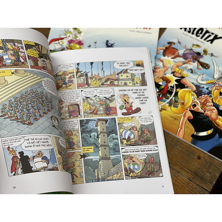 Những Cuộc Phiêu Lưu Của Asterix (In màu toàn bộ) - Ảnh 2