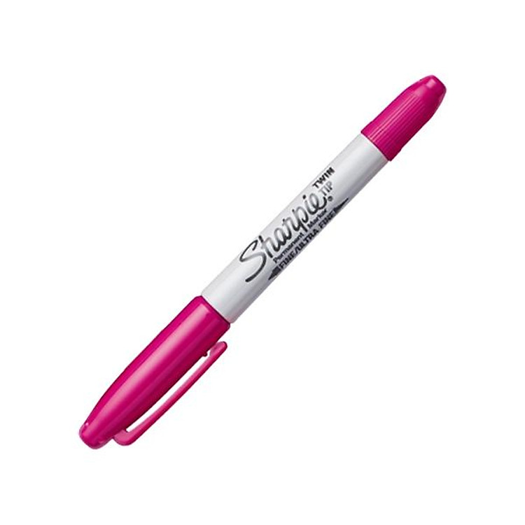 Bút Lông Dầu SHARPIE TWIN TIP 1783340 - Magenta - Ảnh 3