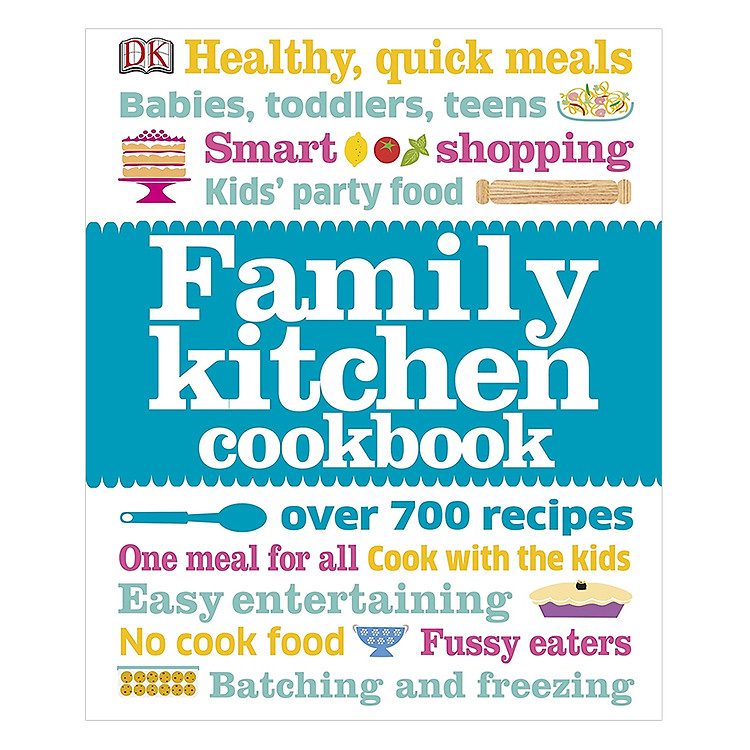 Sách Family Kitchen Cookbook