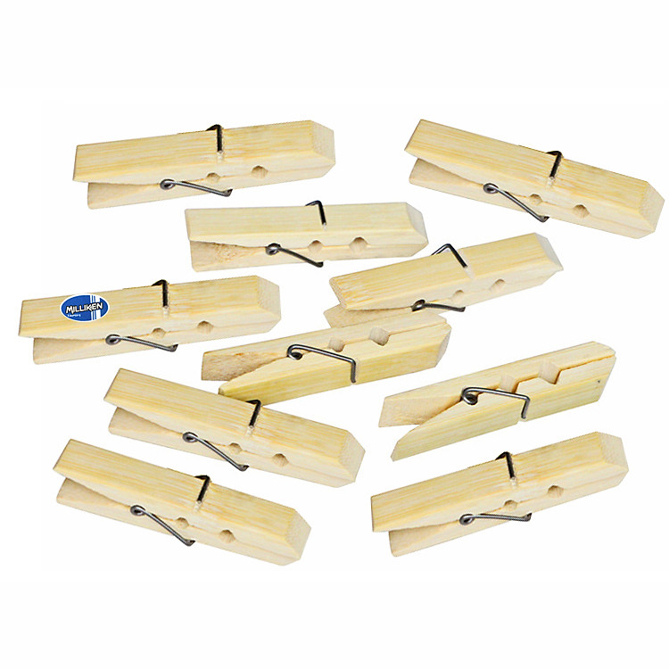 Kẹp Ảnh Gỗ Tre (10 cái) Milliken NL-3113