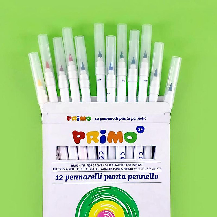 Hộp Bút Lông Màu Rửa Được Brush Tip 4.0 mm (12 chiếc) - Ảnh 6