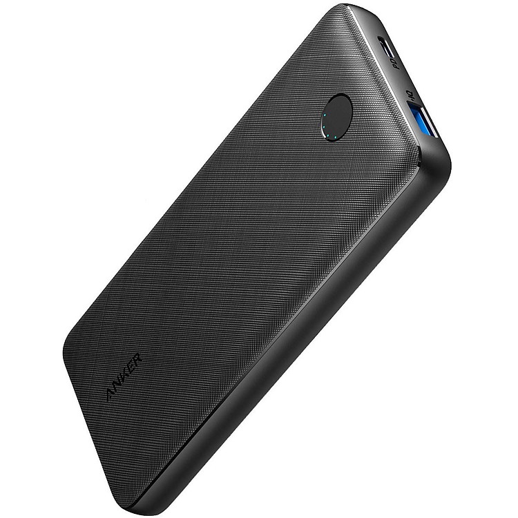 Pin Sạc Dự Phòng Tích Hợp Cổng USB Type-C In/Out Hỗ Trợ Power Delivery PD Anker Essential 20000mAh PD - A1281 - Hàng Chính Hãng