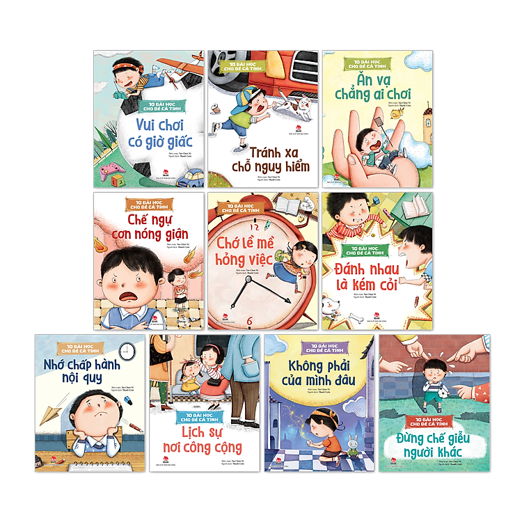 10 Bài Học Cho Bé Cá Tính