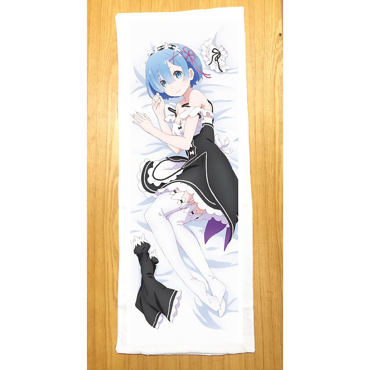 VỎ GỐI 40cm x 100cm Re:Zero ÁO GỐI ANIME MANGA