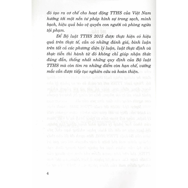 Cở Sở Lý Luận Và Thực Tiễn Của Bộ Luật Tố Tụng Hình Sự 2015 - Ảnh 6