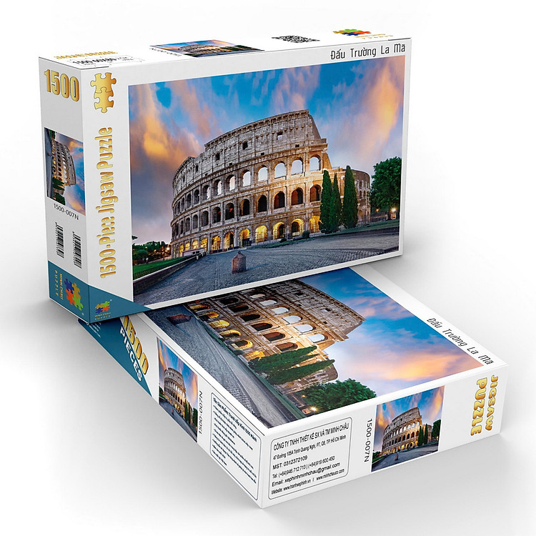 Bộ Tranh Ghép Hình La Mã 1500 Mảnh Chính hãng Tiết kiệm