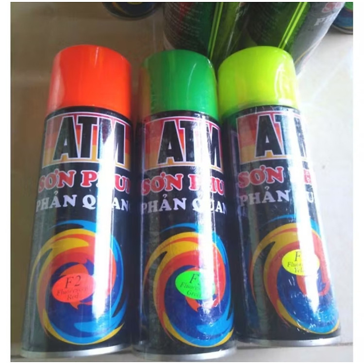 1 CHAI SƠN XỊT SÁNG MÀU PHẢN QUANG TRANG TRÍ CỰC ĐẸP CHẤT LƯỢNG CHO MỌI NGƯỜI