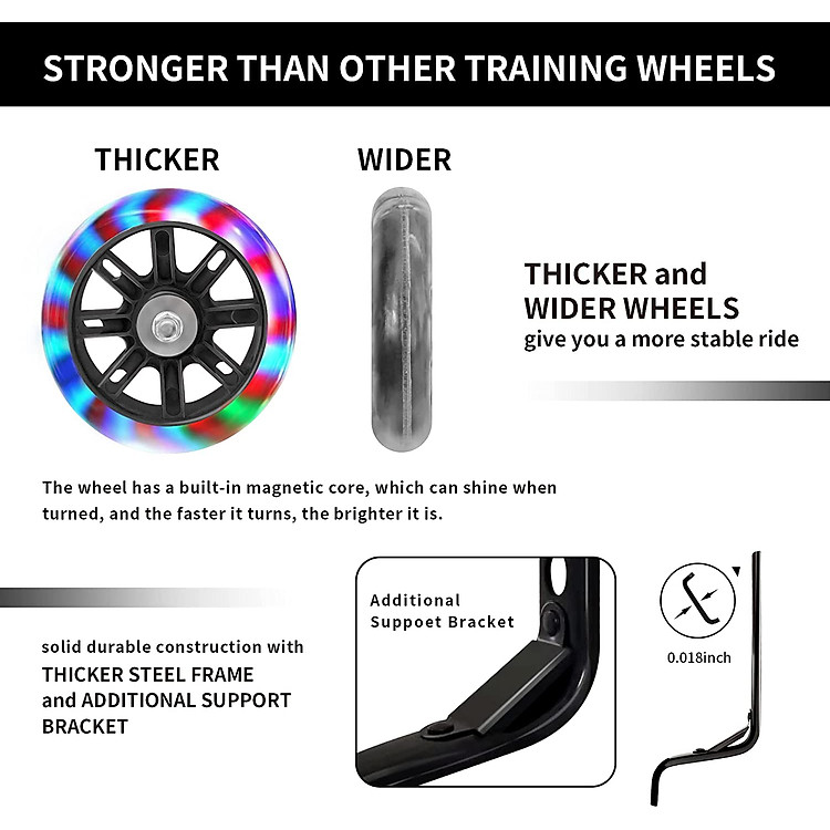 Bánh phụ xe đạp trẻ em kiotool Chính hãng Giá rẻ - Hình ảnh 4