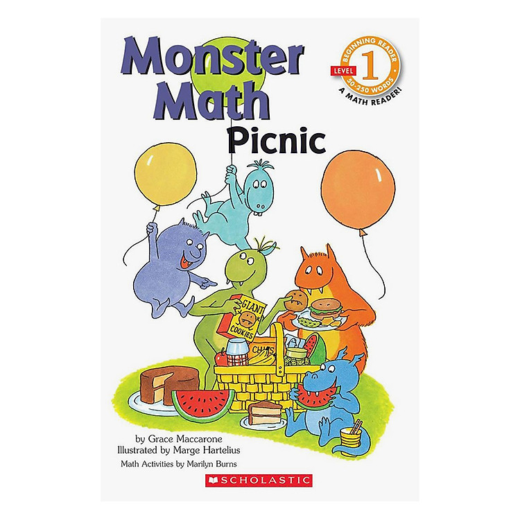 Sách Scholastic Reader Level 1: Monster Math Picnic