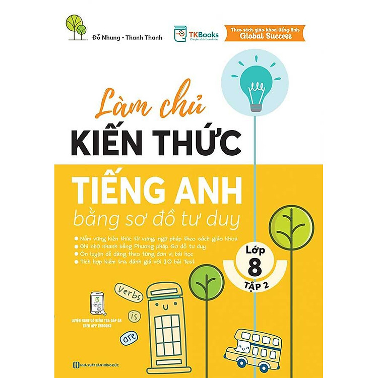 Làm Chủ Kiến Thức Tiếng Anh Bằng Sơ Đồ Tư Duy – Lớp 8 Tập 2
