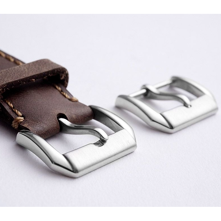 Dây đồng hồ chất liệu da bò, hiệu Khắc Tên - Hàng chính hãng