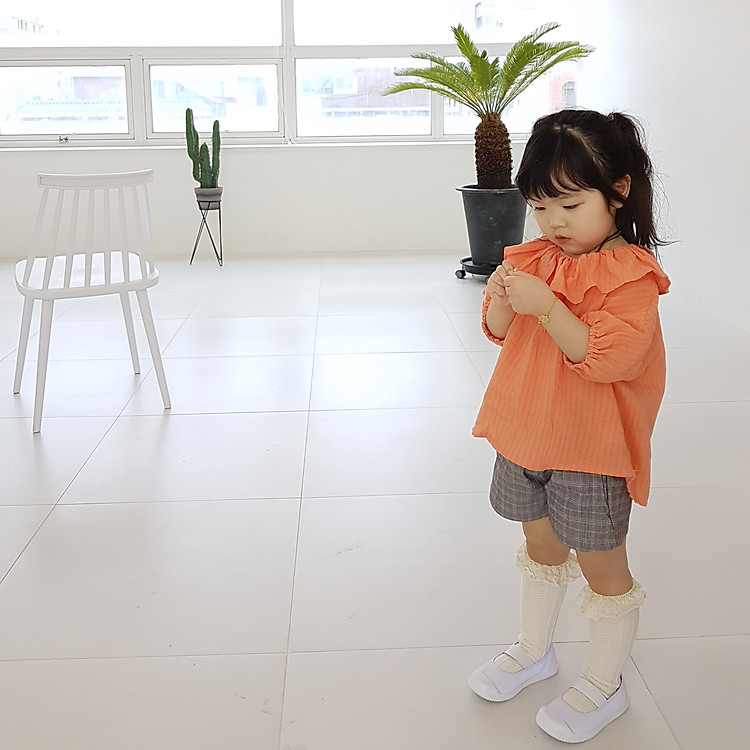 Áo Sơ Mi Trẻ Em Bèo Nhúng - Nhập Khẩu Hàn Quốc