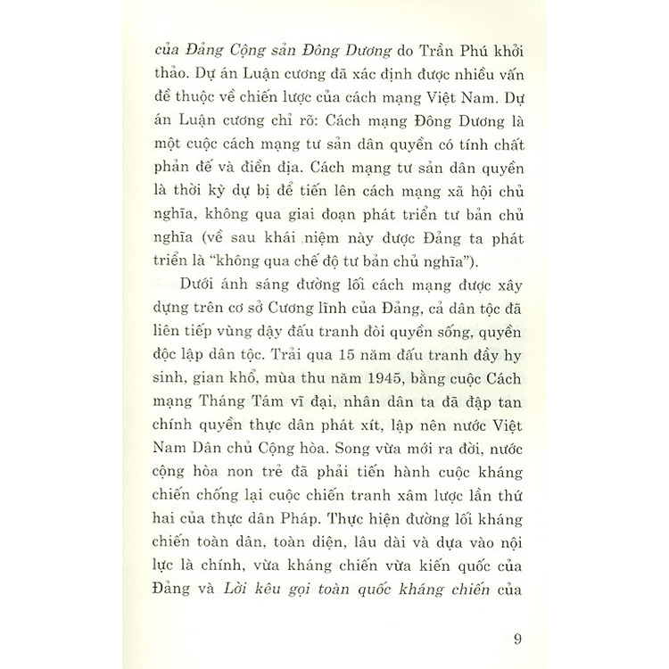 Các Cương Lĩnh Cách Mạng Của Đảng Cộng Sản Việt Nam (Tái bản, có chỉnh sửa, bổ sung) - Ảnh 5