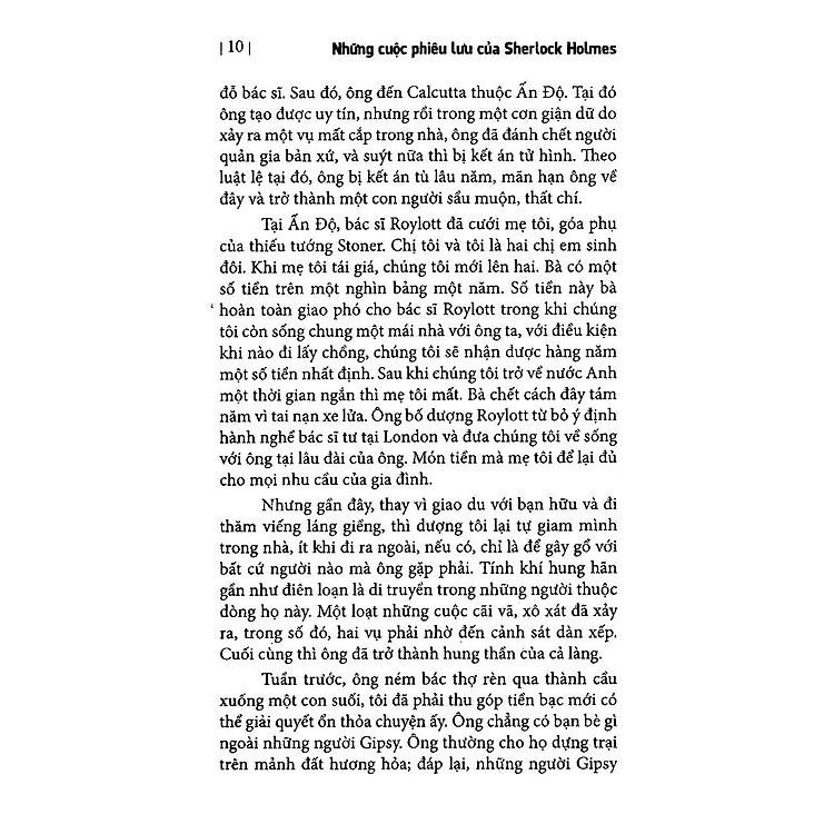 Những Cuộc Phiêu Lưu Của Sherlock Holmes (Tái Bản 2022) - Ảnh 6