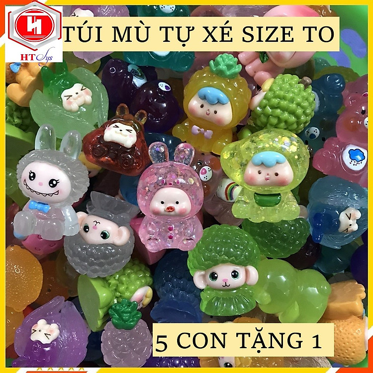 Combo 10 Túi Mù Tự Xé và Kẹo Chính hãng Giá rẻ