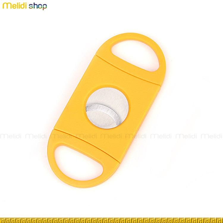 Y6 - Dao Cắt Cigar Bằng Thép Siêu Bền, Có Bao Da