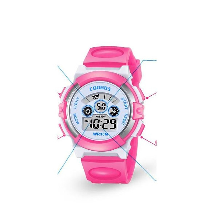 Đồng Hồ Trẻ Em Cao Cấp Coolboss ( Màu Hồng )