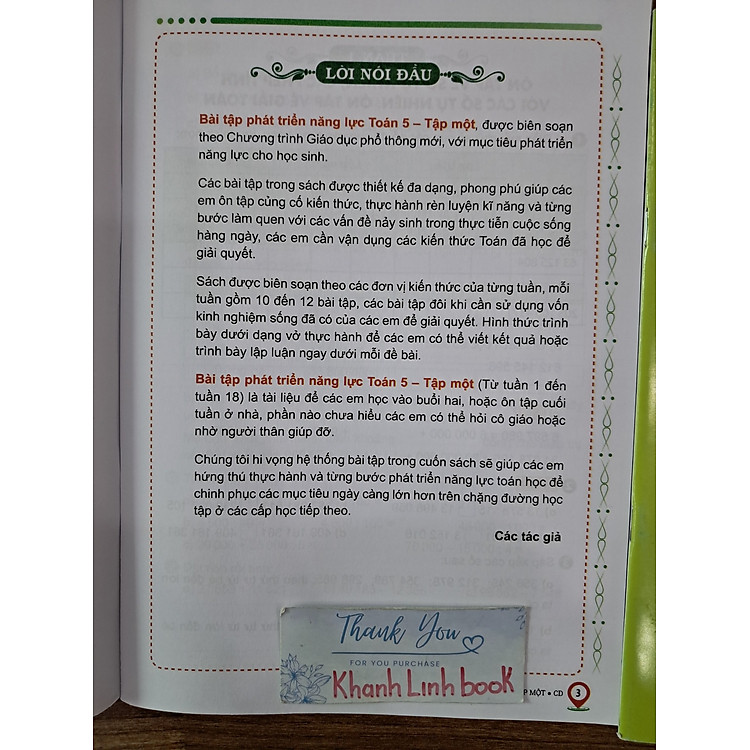 Bài Tập Toán 5 Phát Triển Năng Lực - Tập 1 (Cánh Diều) - Ảnh 6