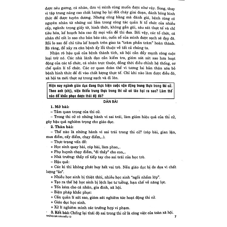 Những Bài Văn Mẫu 12 - Ảnh 6