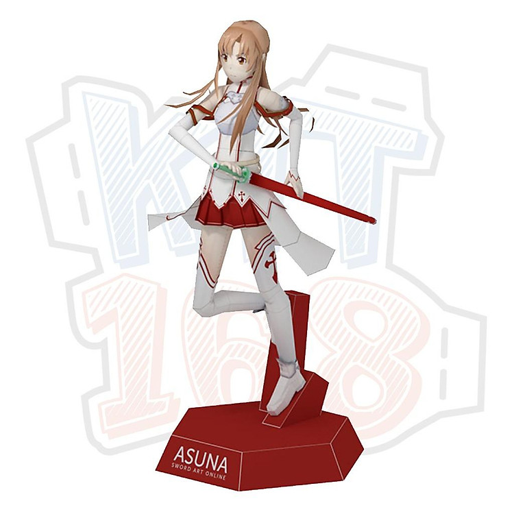Mô hình giấy Anime Game Asuna - Sword Art Online
