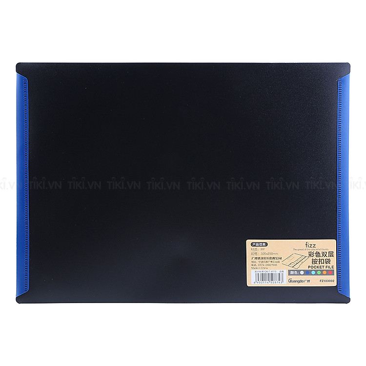 Bìa Nút A4 Guangbo FX 103002 (Đen Viền) - Ảnh 5