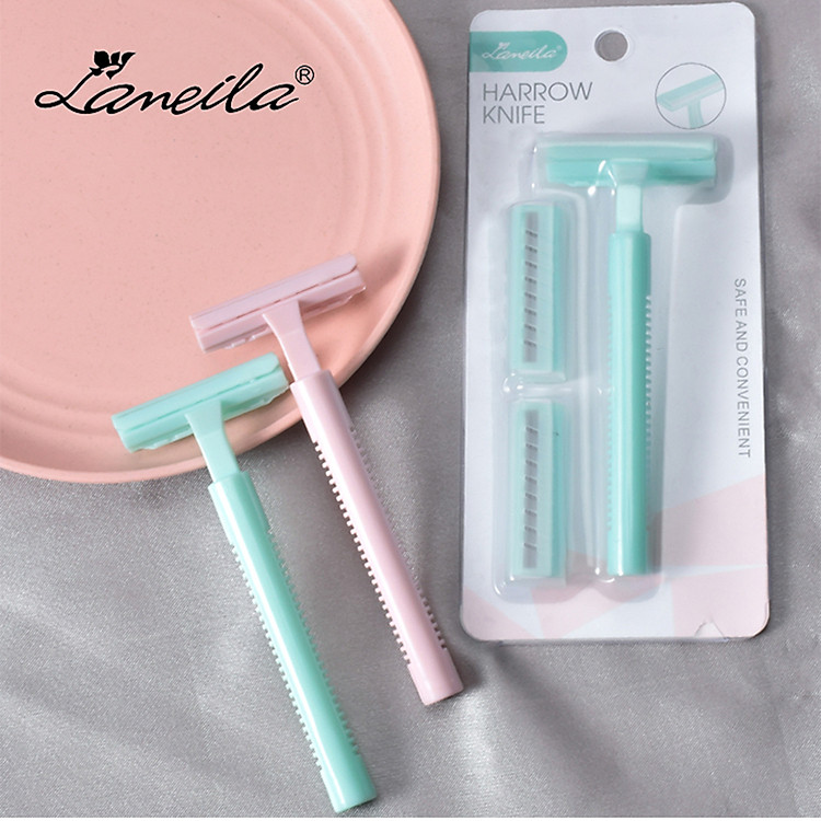 Bộ Dao Cạo Lông Tay Chân, Nách 3 Lưỡi Lameila - MP051