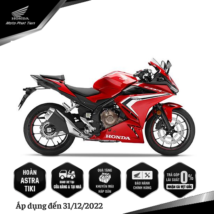 Xe Moto Honda CBR500R - 2021