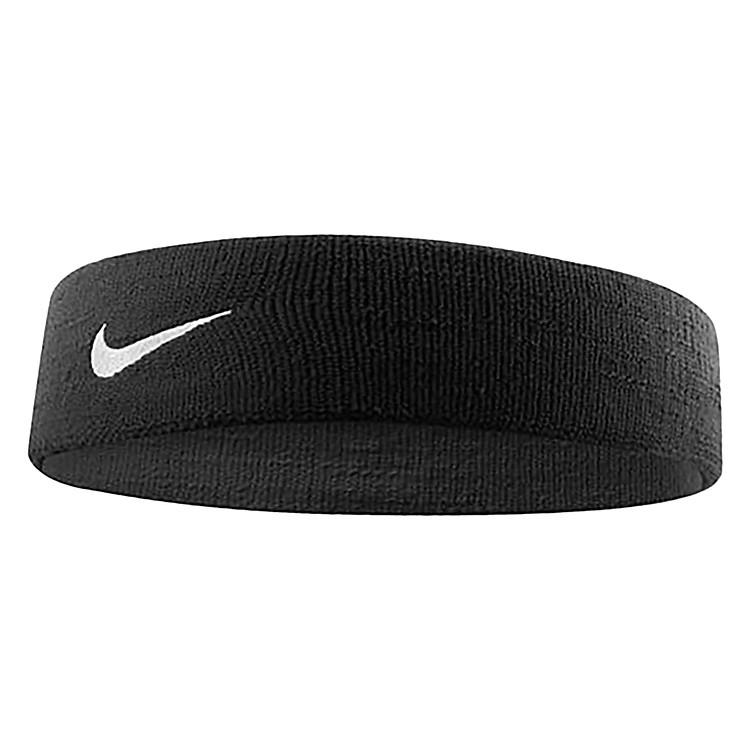 Băng Đầu Thể Thao Nike Unisex Swoosh Headband Black/White (Đen) (Size OSFM)