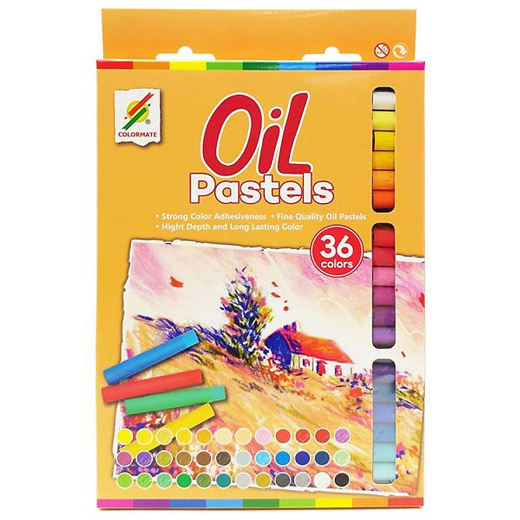 Bút Sáp Màu Dầu Colormate 113226 (36 chiếc)