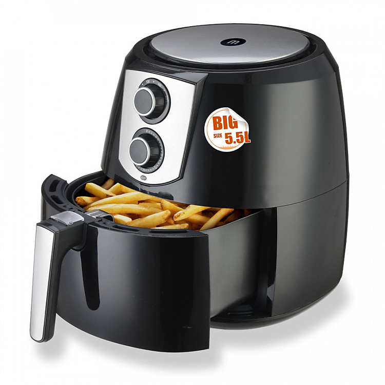 Nồi chiên không dầu Mishio MK141 5.5L (1800W) - Hàng chính hãng